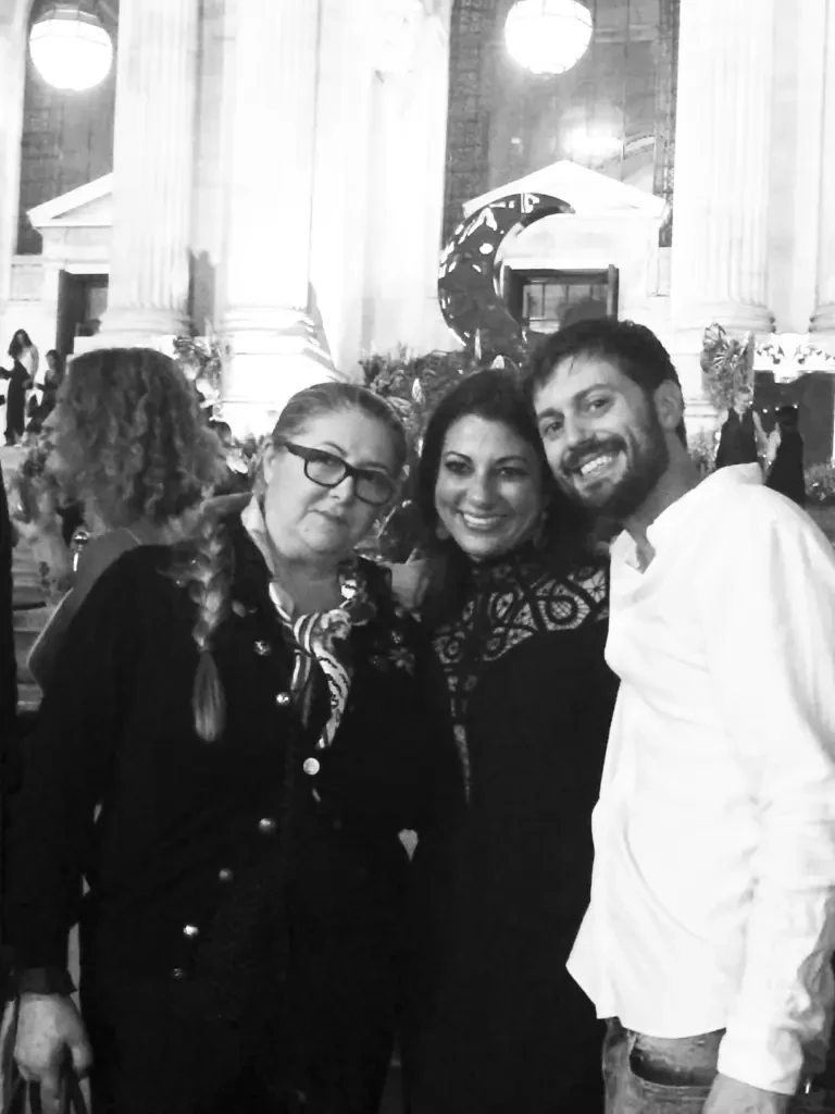 Franca Guglieri; Anna Castaldi; Idan Lahav Co CEO of Galia Lahav
